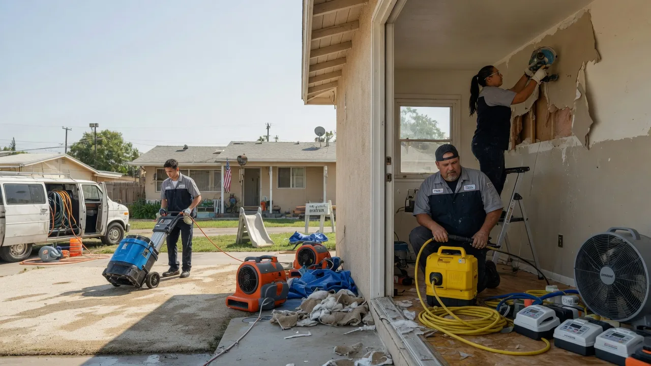 Water Damage Restoration in Yorba Linda, CA near me
